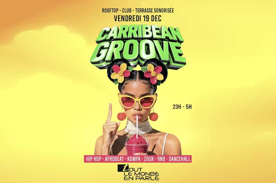 Caribbean Groove : tous les vendredis, une ambiance caribéenne sur les toits de Paris