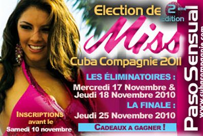 Election de Miss dans un restaurant cubain