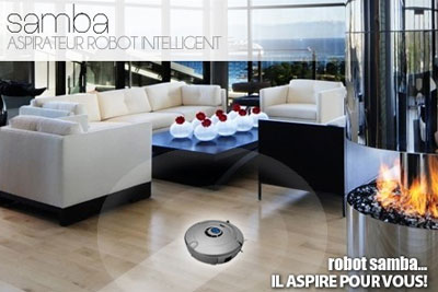 Aspirateur Robot Samba pour seulement 189 € au lieu de 449 €