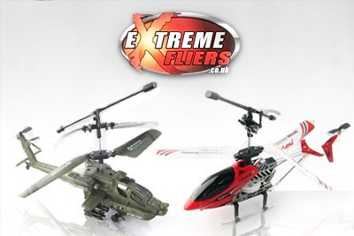 Hélicoptère télécommandé Desert Apache ou Metal Robocopter à 22 € au lieu de 46 €