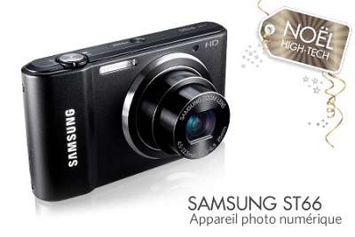 Appareil photo numérique Samsung Digimax 16 Mégapixels à 69,99 € au lieu de 109 €  