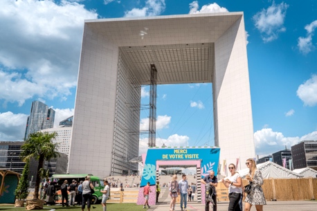 Garden Parvis à La Défense : food, drink, chill and music