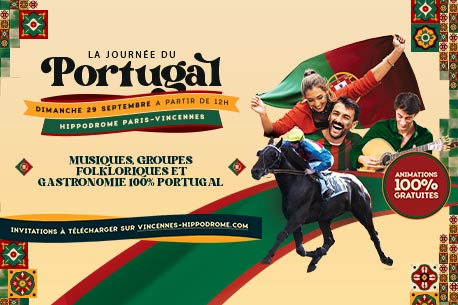 Invitation gratuite pour La Journée du Portugal à l’Hippodrome Paris Vincennes !