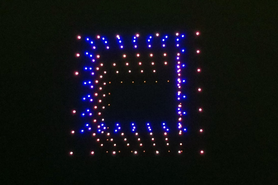 Spectacle exceptionnel et gratuit de drones 