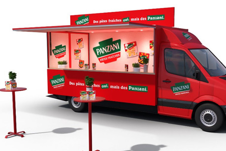 Foodtruck Gratuit : Pesto Tour de Panzani à Paris