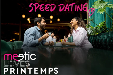 Speed dating by Meetic loves Printemps : une soirée inoubliable boulevard Haussmann