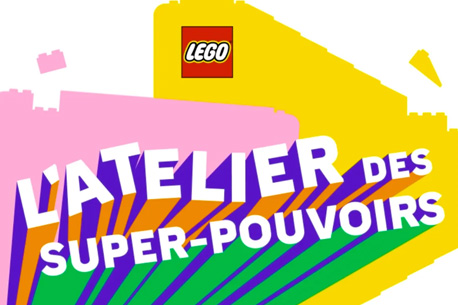 Découvrez gratuitement L'Atelier des Super Pouvoirs Lego à la Gaîté Lyrique