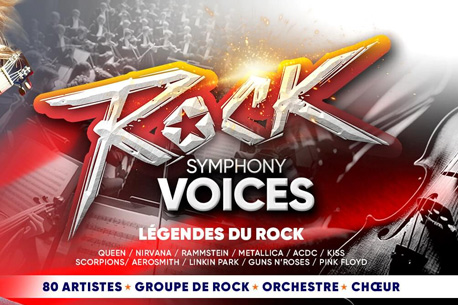 Alerte concert : Rock Symphony Voices à Paris