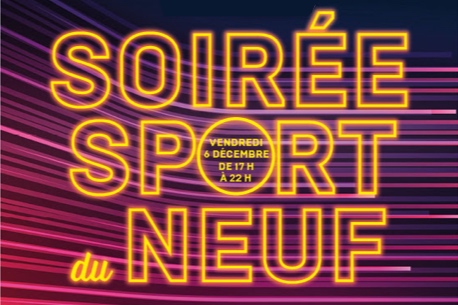 Soiree Sport Neuf initiations sportives gratuites