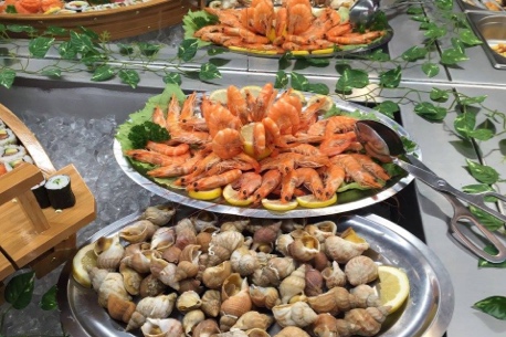 Buffet asiatique et fruits de mer à volonté !