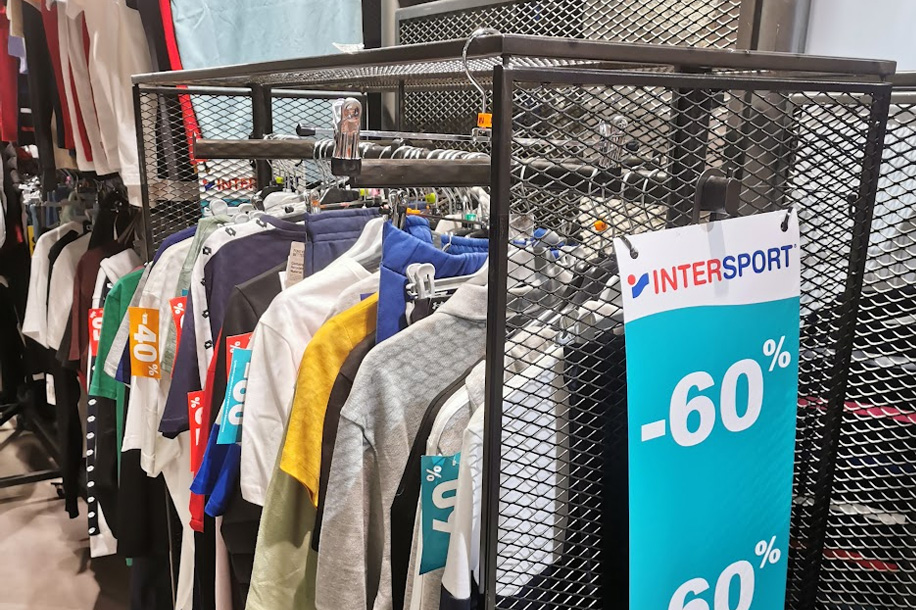 Liquidation avant fermeture chez Intersport Levallois : jusqu'à  70 % sur le sport !