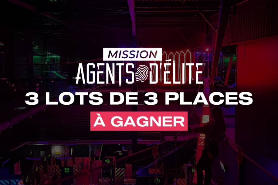 Jeu concours : gagnez des invitations pour la Mission Agents d'Élite chez Koezio !