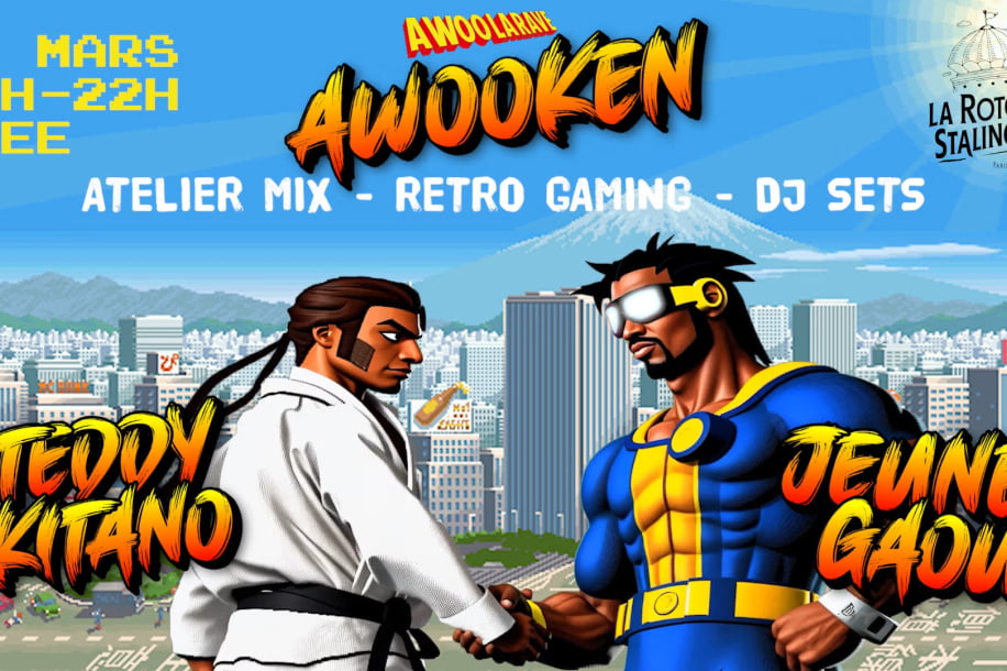 Soiree gratuite Awooken DJ sets electro gaming