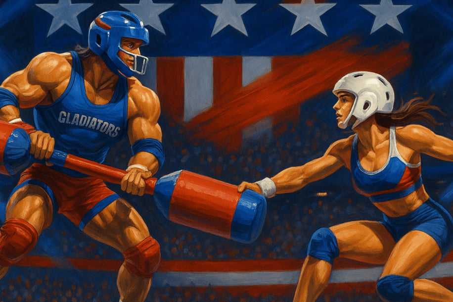 Assistez au tournage d’American Gladiators… et repartez avec 50 € en poche et plus !