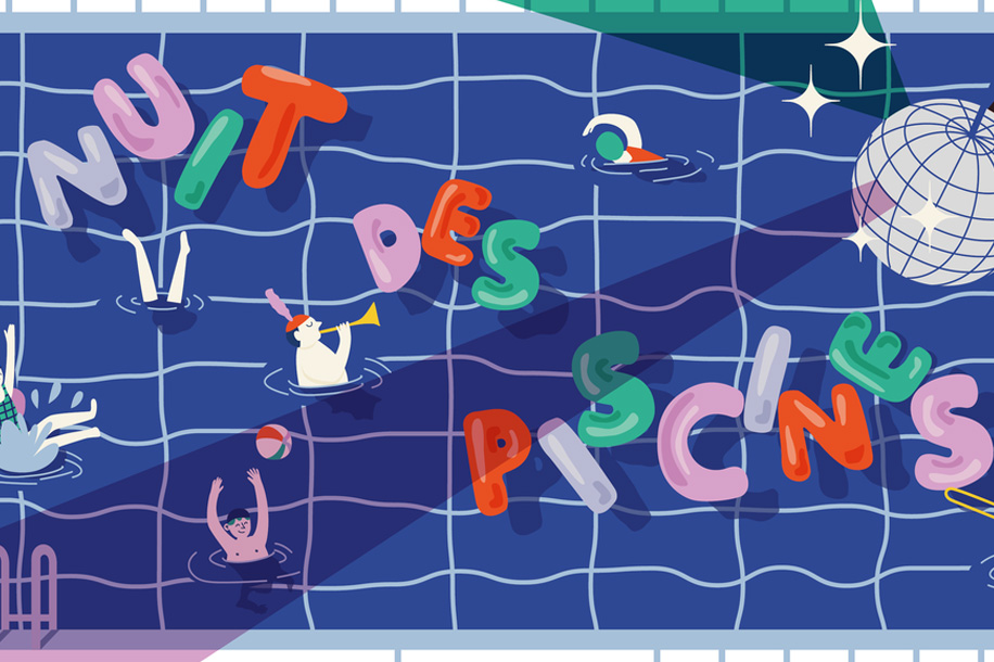 Plouf, beats et théâtre : Nuit des piscines gratuite dans le 14e !