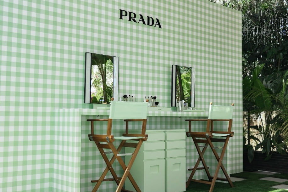 Prada Picnic : le pop up gratuit avec make up, parfums, glaces et surprises à emporter !