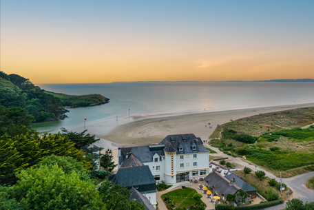 Une escale romantique et iodée à l’Hôtel de la Plage