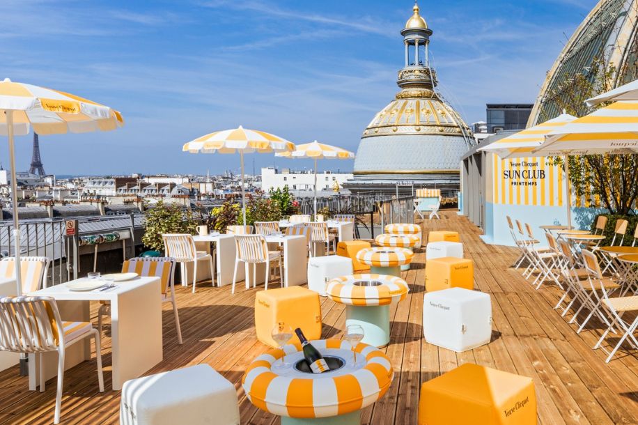 Rooftop & bulles : découvrez le Picnic by Veuve Clicquot