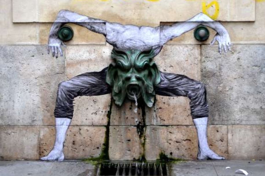 Exposition gratuite Sabordage par Levalet : l’art urbain entre humour et réflexion