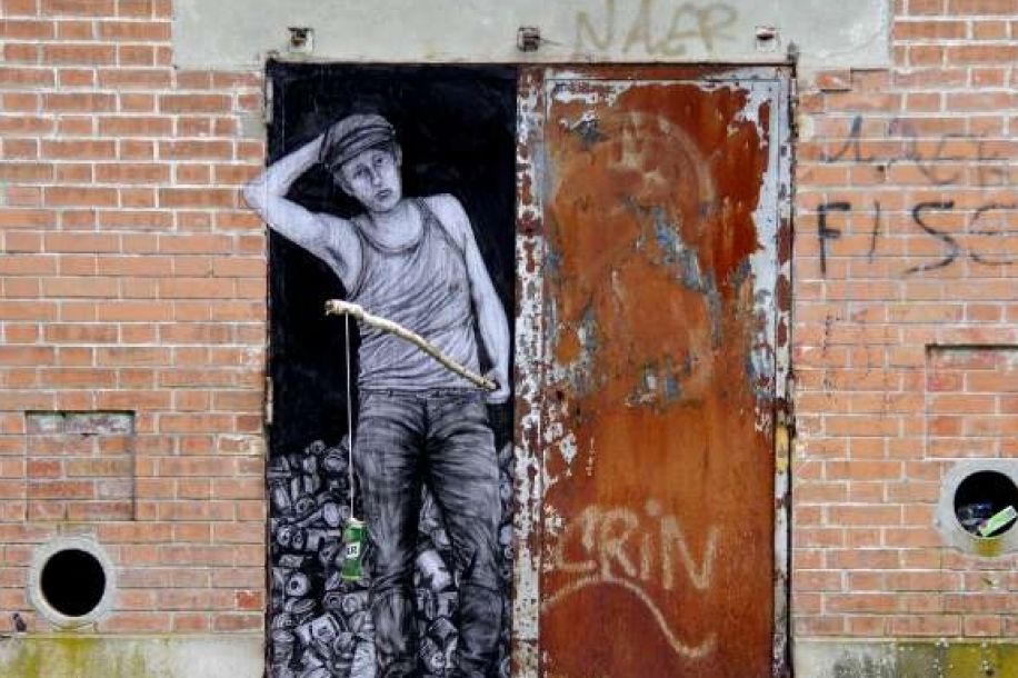 Exposition gratuite Sabordage par Levalet : l’art urbain entre humour et réflexion