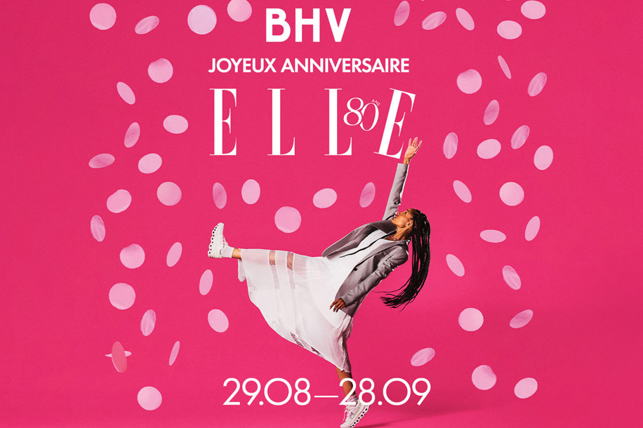 Un mois d’animations au BHV pour célébrer ELLE