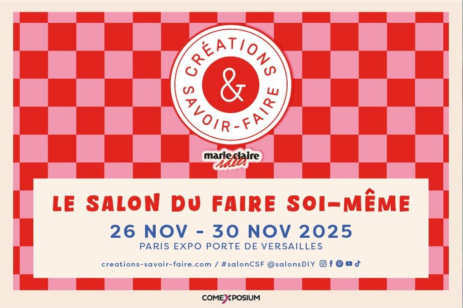 Plongez dans l’univers du DIY et du faire soi même : Créations & savoir faire 2025, la fête de la créativité
