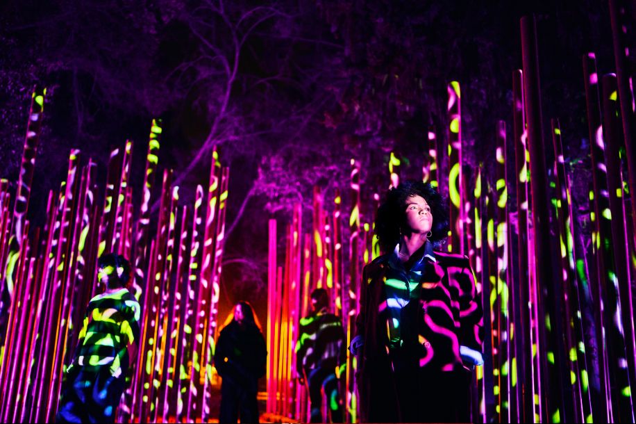 LIGHT CYCLES : expérience immersive et parcours lumineux à La Villette