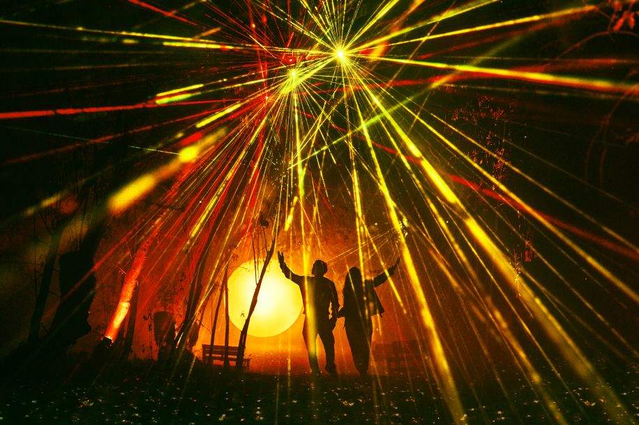 LIGHT CYCLES : expérience immersive et parcours lumineux à La Villette