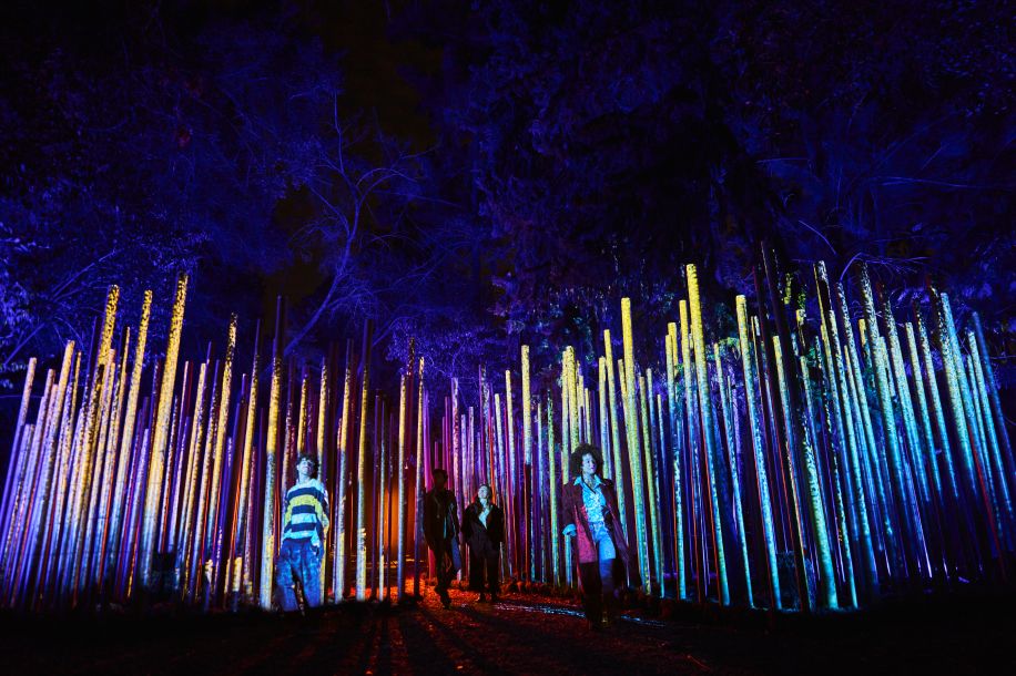 LIGHT CYCLES : expérience immersive et parcours lumineux à La Villette