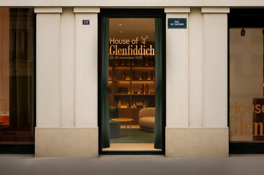 House of Glenfiddich : le pop-up du célèbre whisky au cœur du Marais