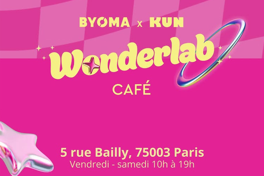 Boissons chaudes festives offertes au Wonderlab de BYOMA et Kun Café