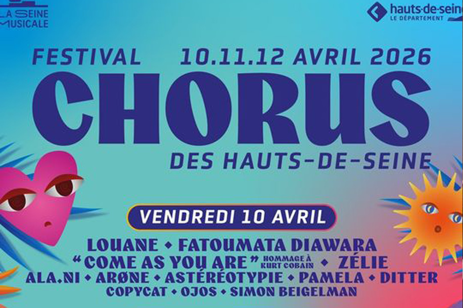 Festival Chorus 2026 : une soirée musicale éclectique à la Seine Musicale pour 3,50 € seulement !