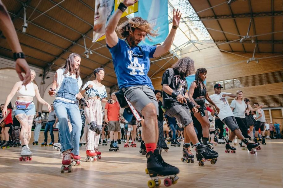 roller dance party carreau du temple paris 1
