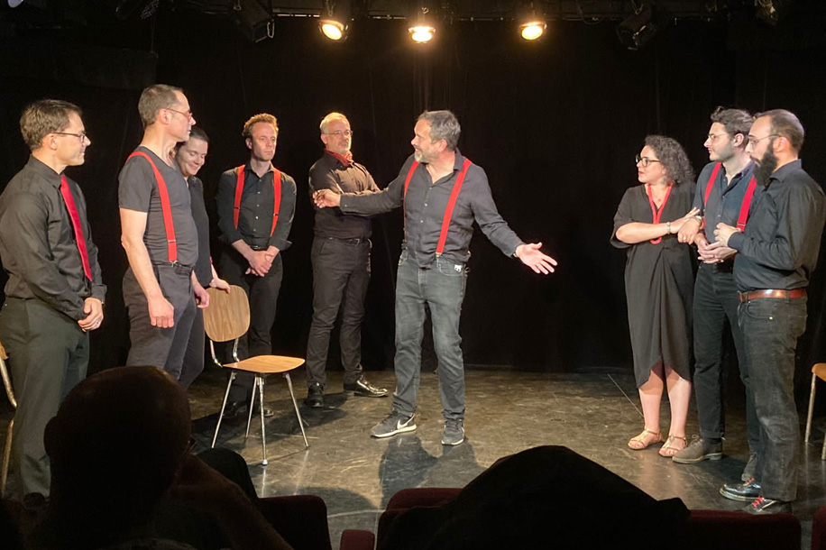 Un spectacle d’impro gratuit à l’Académie du Climat
