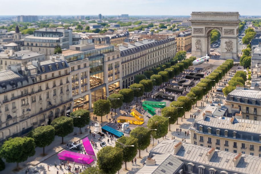Journée gratuite de tech sur les Champs-Élysées : drones, robotique et IA