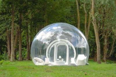 Week-end insolite : dormir dans une bulle