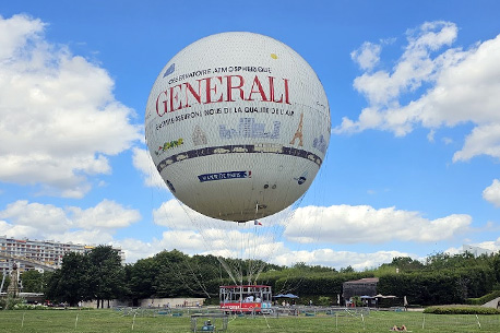 Admirez Paris à bord du plus grand ballon du monde