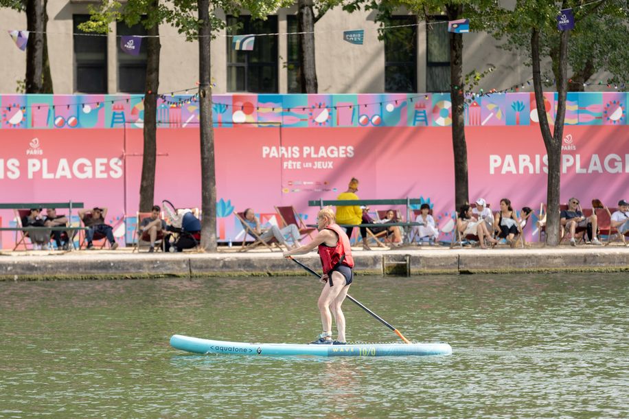 Kayak, paddle et pédalo : les activités nautiques gratuites à La Villette