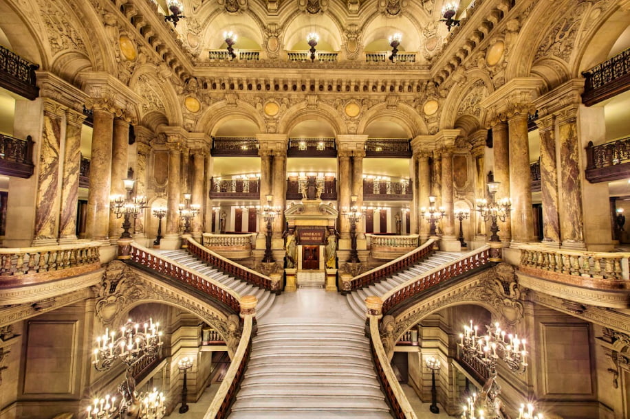 Visite libre et gratuite du Palais Garnier : architecture, histoire et élégance