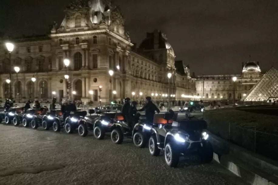 Paris by night en quad : 1h30 à deux pour seulement 69,90 € !